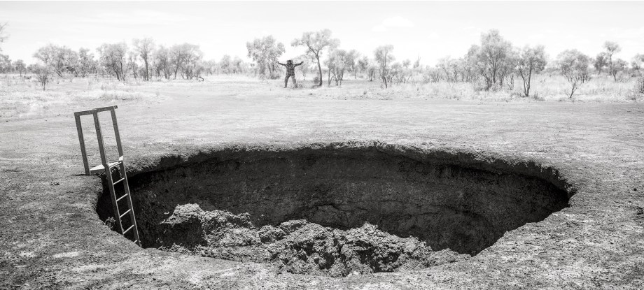 Henry dancing at Emu Rockhole
